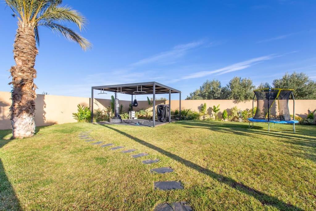 Villa Hawai, Ss Vis A Vis Avec Espace De Sport , Piscine Chauffee Marakeş Dış mekan fotoğraf